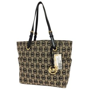 Michael by Michael kors Jet Set Monogram Tote